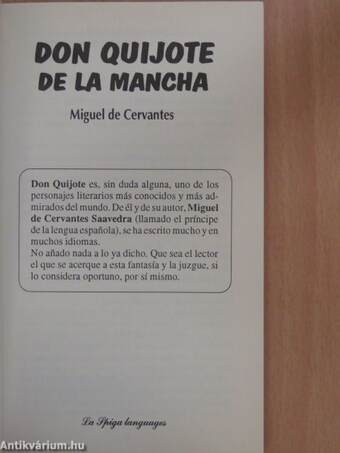 Don Quijote de la Mancha