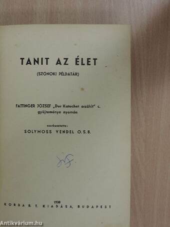 Tanit az élet