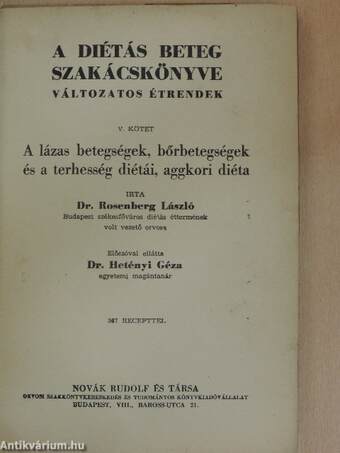 A lázas betegségek, bőrbetegségek és a terhesség diétái, aggkori diéta