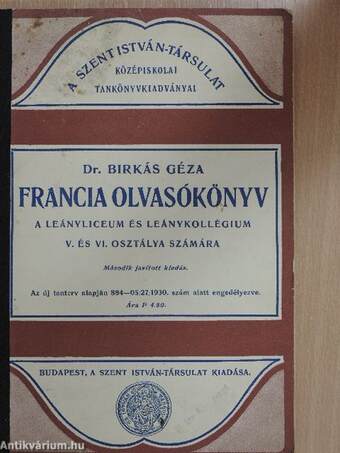 Francia olvasókönyv