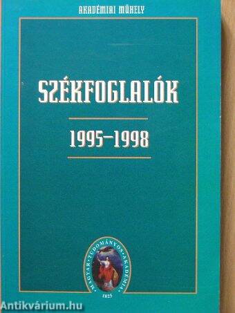 Székfoglalók 1995-1998 III.