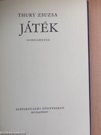 Játék