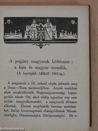 A magyar irodalom története I-III.