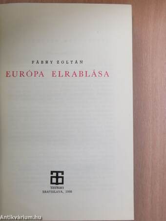 Európa elrablása