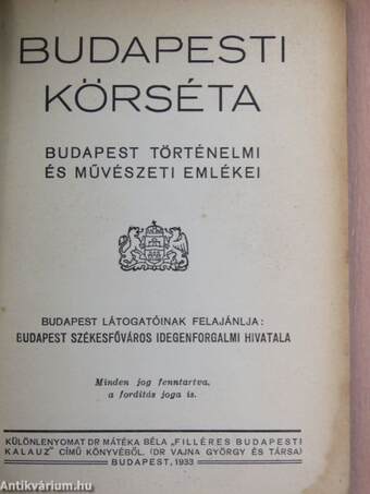 Budapesti körséta