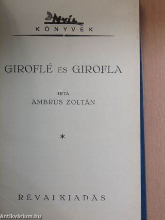 Giroflé és Girofla