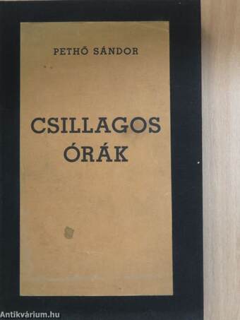 Csillagos órák