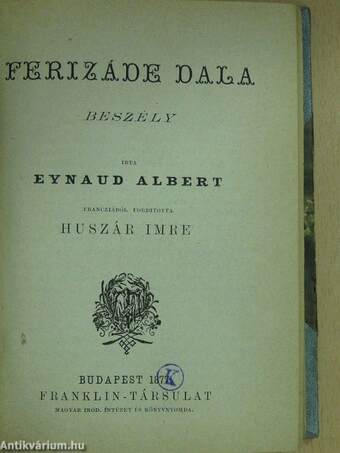 Zsák Mór/Ferizáde dala/Czuczor népies költeményei/Schaffer Magdaléna/A mongolok betörése Magyarországba