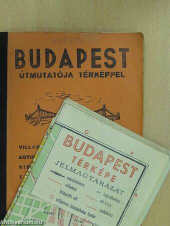 Budapest útmutatója térképpel