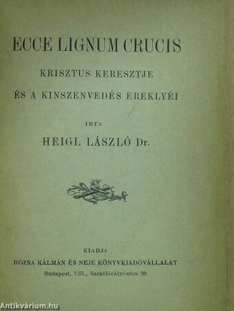 Ecce lignum crucis