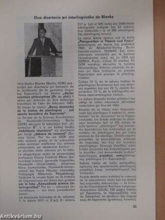 Der esperantist 3/1985