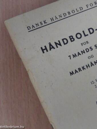 Handbold-love for 7 mands spil og markhandbold