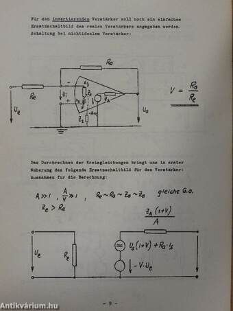 Operationsverstärker und ihre Schaltungstechnik