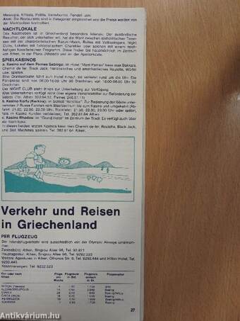 Allgemeine informationen über Griechenland