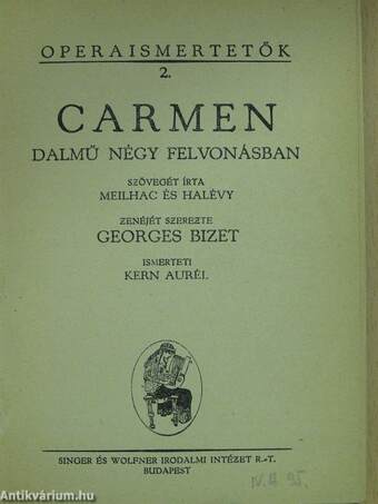 Bizet: Carmen