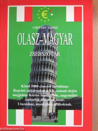 Olasz-magyar/magyar-olasz zsebszótár