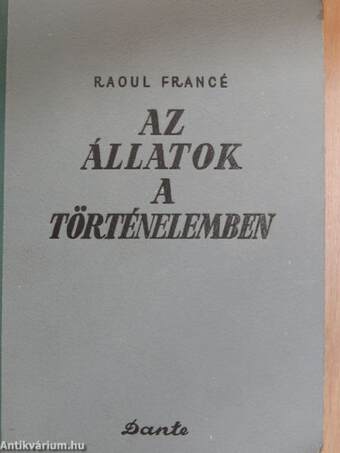 Az állatok a történelemben