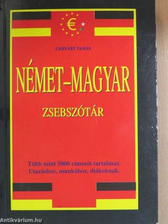 Magyar-német/német-magyar zsebszótár