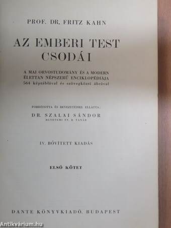 Az emberi test csodái I-II.