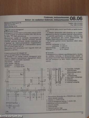 Bertelsmann - Építőipari adattár 95/96