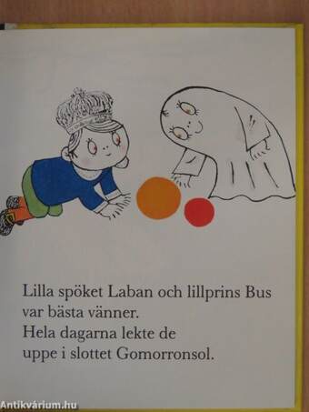 Lilla spöket Laban far en lillasyster