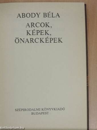 Arcok, képek, önarcképek