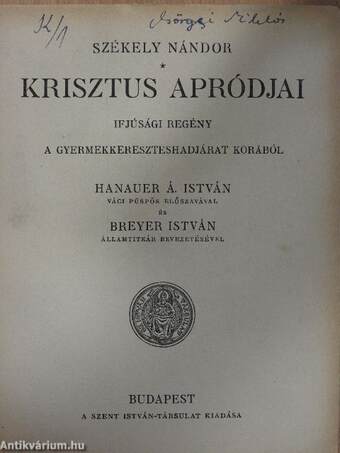 Krisztus apródjai