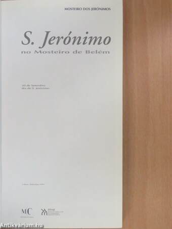 S. Jerónimo no Mosteiro de Belém