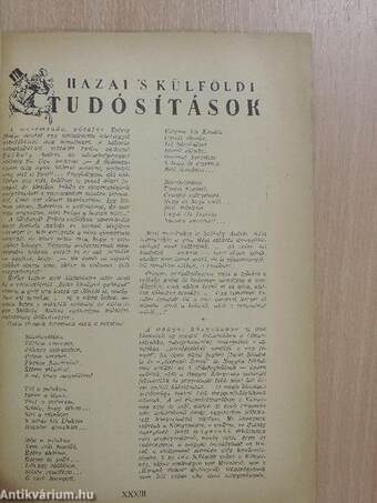 Literatura 1933. augusztus