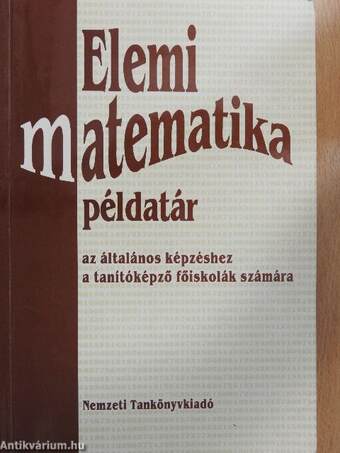 Elemi matematika példatár