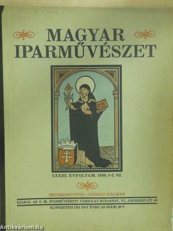 Magyar Iparművészet 1930/1-2.