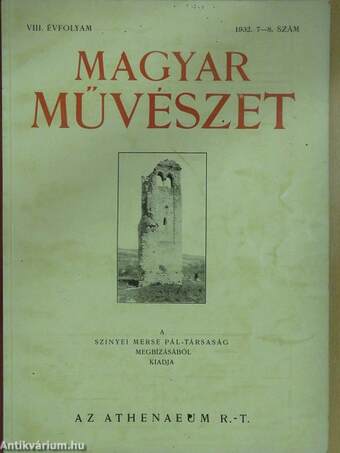 Magyar Művészet 1932/7-8.