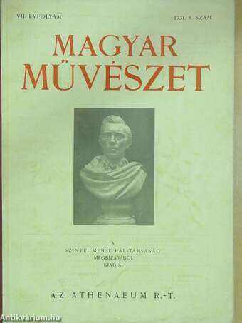 Magyar Művészet 1931/8.