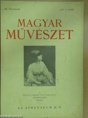 Magyar Művészet 1927/4.