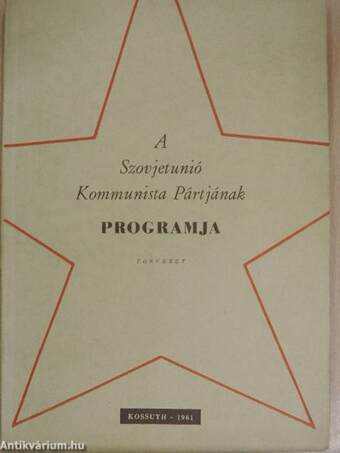 A Szovjetunió Kommunista Pártjának programja