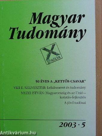 Magyar Tudomány 2003. május