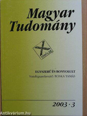 Magyar Tudomány 2003. március