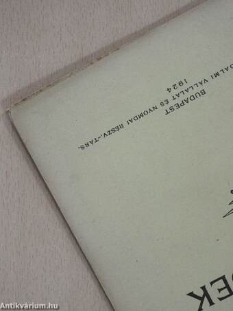 A M. Kir. József-Műegyetem 1923/24. tanévének megnyitásakor 1923. szeptember hó 30.-án tartott beszédek