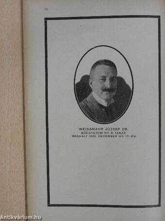 A M. Kir. József-Műegyetem 1923/24. tanévének megnyitásakor 1923. szeptember hó 30.-án tartott beszédek