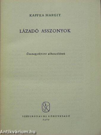 Lázadó asszonyok I. (töredék)