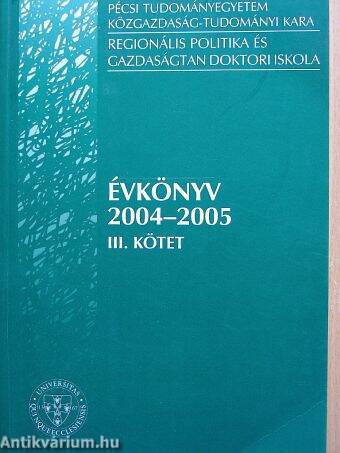 Évkönyv 2004-2005 III.