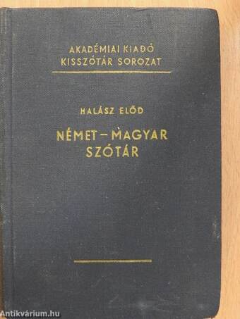 Német-magyar szótár