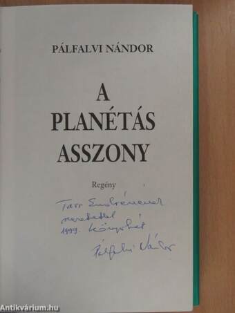 A planétás asszony (dedikált példány)