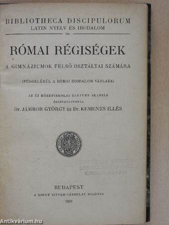 Római régiségek