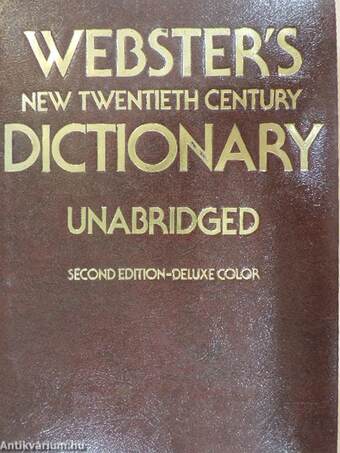 Webster's New Twentieth Century Dictionary of the English Language