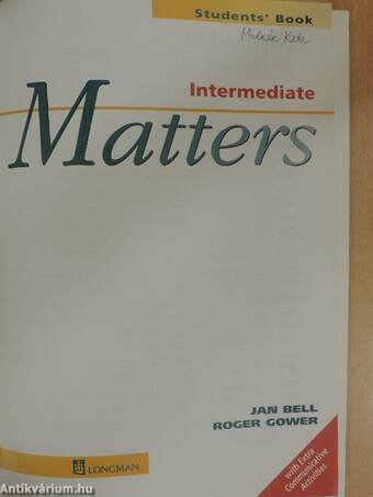 Matters - Intermediate - Students' Book