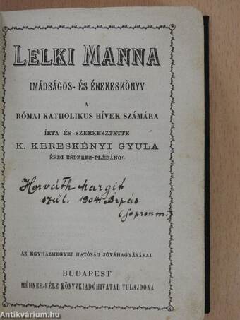 Lelki manna