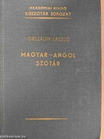 Magyar-angol szótár