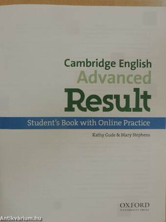 Cambridge English Advanced Result - Student's Book with Online Practice