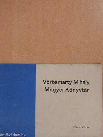 Vörösmarty Mihály Megyei Könyvtár